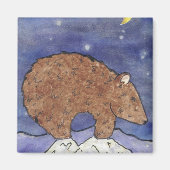 Mitternachtsbär Magnet (Vorne)