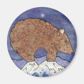 Mitternachtsbär Magnet (Vorne)