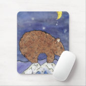 Mitternachtsbär Mousepad (Mit Mouse)