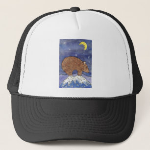 Mitternachtsbär Truckerkappe