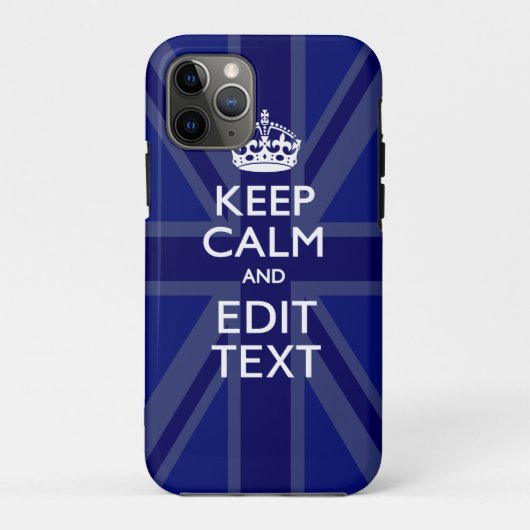 Mitternachtsblau behält Ruhe, Ihren Case-Mate iPhone Hülle (Rückseite)