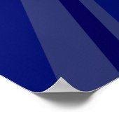 Mitternachtsblau Behalten Ruhe haben Ihren Text Un Poster (Ecke)