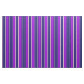 Mitternachtsblau, dunkles Violet und Tan Muster Stoff (Fat Quarter (45,7 x 55,9 cm))