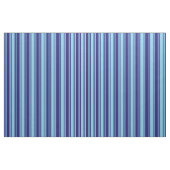 Mitternachtsblau & Himmelblau, gestreiftes Muster Stoff (Fat Quarter (45,7 x 55,9 cm))