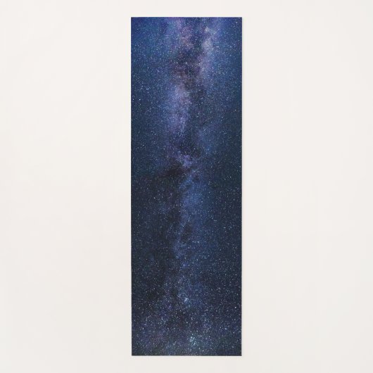 Mitternachtsblau Starry sky Yogamatte (Vorderseite)