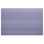 Mitternachtsblau und hellgraues Linienmuster Stoff (Yard (91,4 cm))