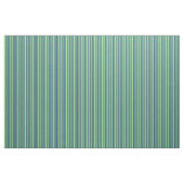 Mitternachtsblau und hellgrün farbige Linienmuster Stoff (Yard (91,4 cm))