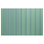 Mitternachtsblau und hellgrün farbige Linienmuster Stoff (Fat Quarter (45,7 x 55,9 cm))