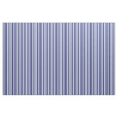 Mitternachtsblau und hellkyfarbene Linien Stoff (Yard (91,4 cm))
