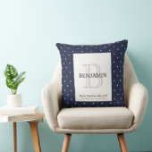 Mitternachtsblau-und Kissen (Stuhl )