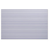 Mitternachtsblau und weiß gefärbtes Muster der Str Stoff (Fat Quarter (45,7 x 55,9 cm))