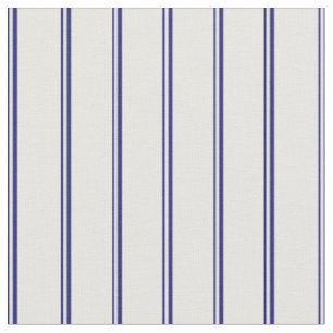Mitternachtsblau und weiß gestreiftes/geflochtenes stoff