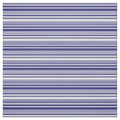 Mitternachtsblau und weiß Linse/Streifenmuster Stoff (Muster)