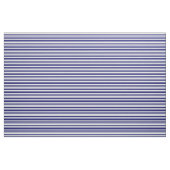 Mitternachtsblau und Weiß Muster der Streifen Stoff (Fat Quarter (45,7 x 55,9 cm))