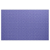 Mitternachtsblau-weißes Mandala-Muster Stoff (Yard (91,4 cm))