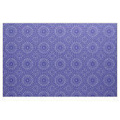 Mitternachtsblau-weißes Mandala-Muster Stoff (Fat Quarter (45,7 x 55,9 cm))