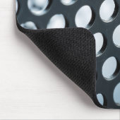 Mitternachtsblaue Ozeanwelle Minimalistisch Mousepad (Ecke)