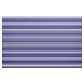 Mitternachtsblaue und weiße Streifen Stoff (Fat Quarter (45,7 x 55,9 cm))