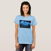 Mitternachtsblauer Blue Ridge Mountain Stonefly T-Shirt (Vorne ganz)