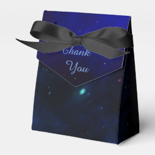 Mitternachtsblauer Himmel mit Sternen Geschenkschachtel