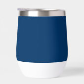 Mitternachtsblauer, isolierter Tumbler - individue (Rechts)