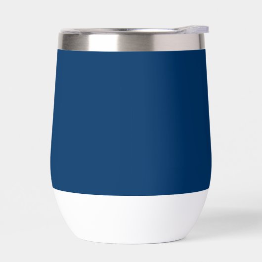Mitternachtsblauer, isolierter Tumbler - individue (Links)