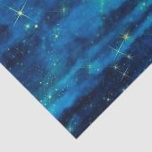 Mitternachtsblauer Nachthimmel Seidenpapier (Ausschnitt)