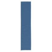 Mitternachtsblauer Tischläufer - individuell einst (Vorderseite)