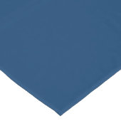 Mitternachtsblauer Tischläufer - individuell einst (Ecke)