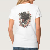 Mitternachtsblossom Jaguar-Stärke, Elegance T-Shirt (Rückseite)