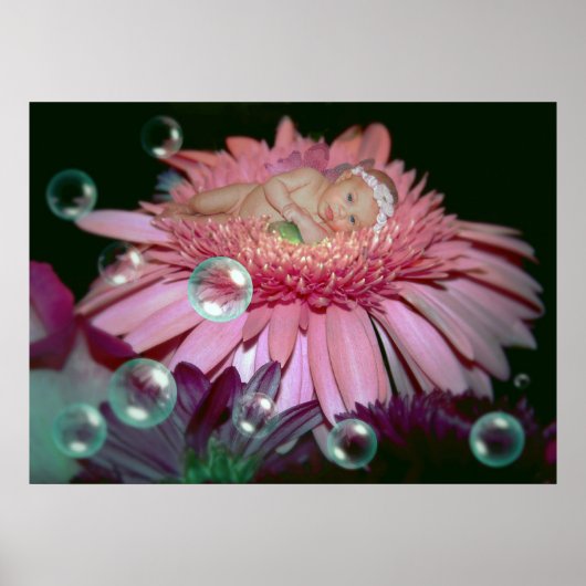 Mitternachtsblossom - Print Poster (Vorne)