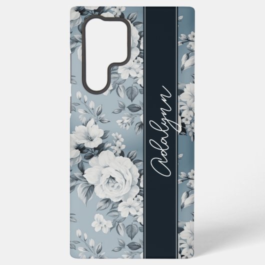 Mitternachtsblossom Samsung Galaxy Hülle (Rückseite)