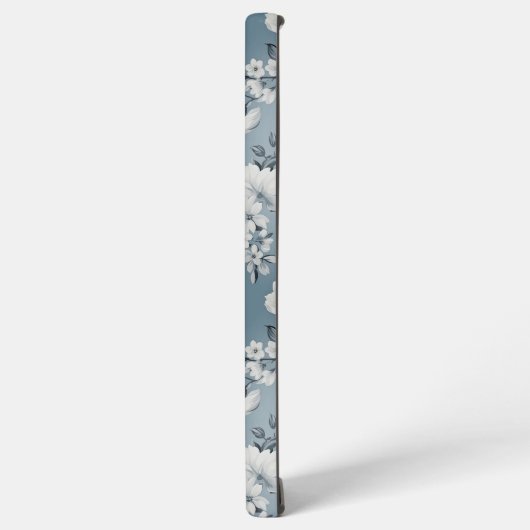 Mitternachtsblossom Samsung Galaxy Hülle (Linke Seite)