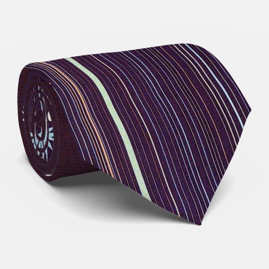 MitternachtsBlume Krawatte (Gerollt)