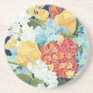 Mitternachtsblumen-II Untersetzer