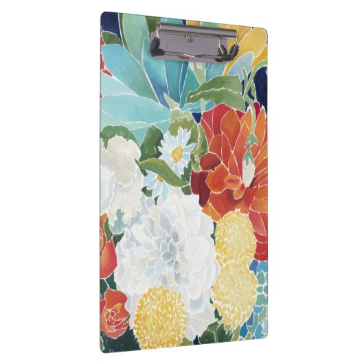 Mitternachtsblumen-III Klemmbrett (Rechts)