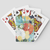 Mitternachtsblumen-III Spielkarten (Rückseite)