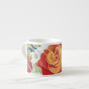 Mitternachtsblumen-IV Espressotasse