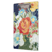 Mitternachtsblumen-IV Klemmbrett (Links)