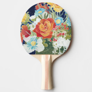 Mitternachtsblumen-IV Tischtennis Schläger