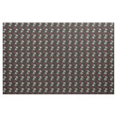 Mitternachtsblut - Dunkle Moody - Blume Stoff (Yard (91,4 cm))