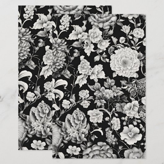Mitternachtsblut: Eine dunkle Blumenhochzeit Briefpapier (Vorne/Hinten)