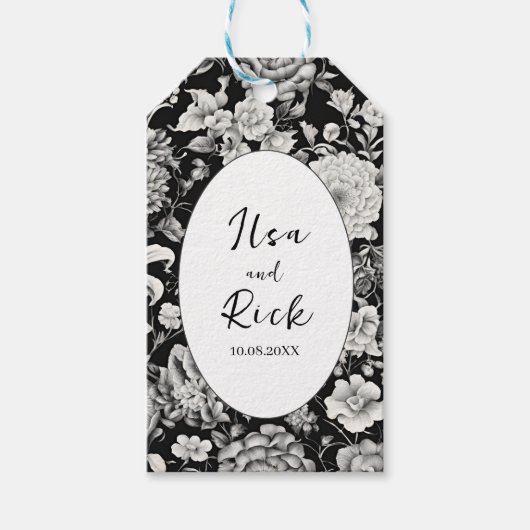 Mitternachtsblut: Eine dunkle Blumenhochzeit Geschenkanhänger (Vorderseite)