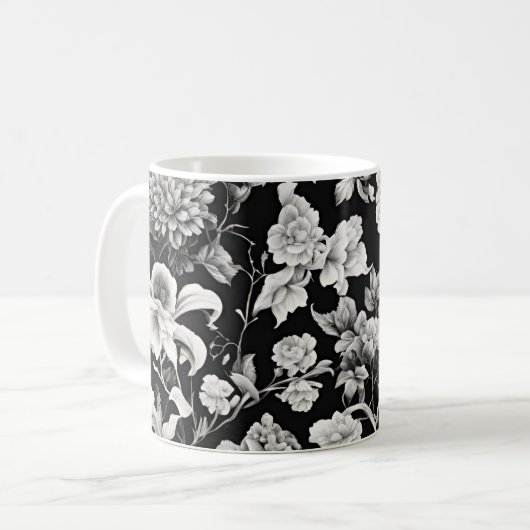 Mitternachtsblut: Eine dunkle Blumenhochzeit Kaffeetasse (Vorderseite Links)