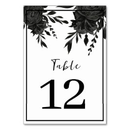 Mitternachtsblut: Eine dunkle Blumenhochzeit Tischnummer