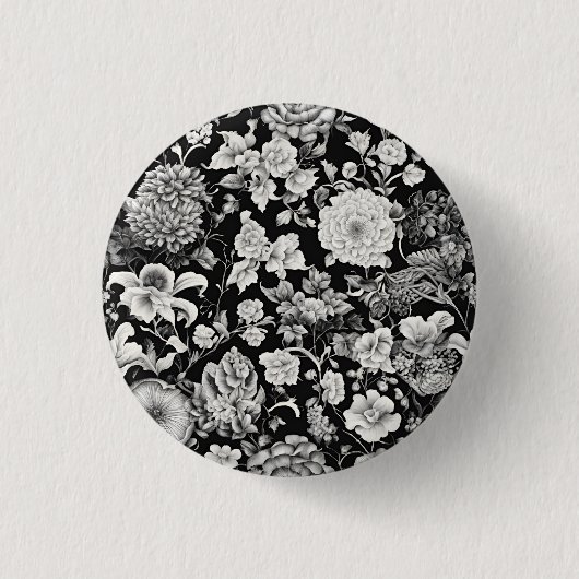 Mitternachtsblut: Eine dunkle Blüte Button (Vorderseite)