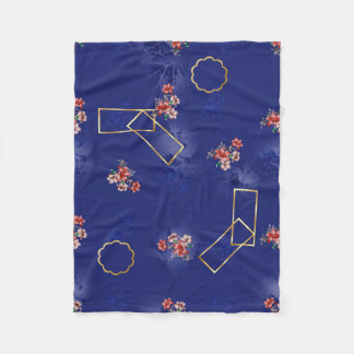 "Mitternachtsblut" Fleecedecke