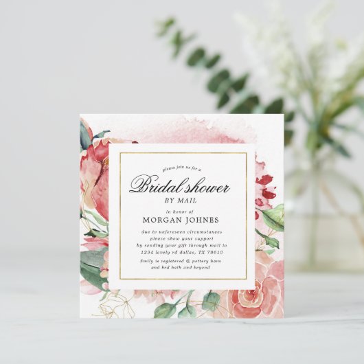 Mitternachtsblüte blumengeschmücktes Brautparty pe (Stehend Vorderseite)