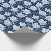 Mitternachtsblüte - geschenkpapier (Ecke)