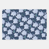 Mitternachtsblüte - geschenkpapier set (Vorderseite 3)